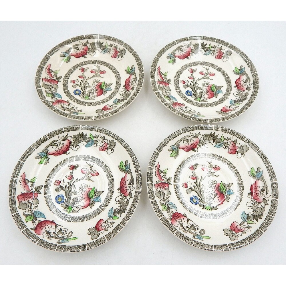 Johnson Bros. Indian Tree Pattern 5-5/8 Inch Replacement Saucers Plates England
